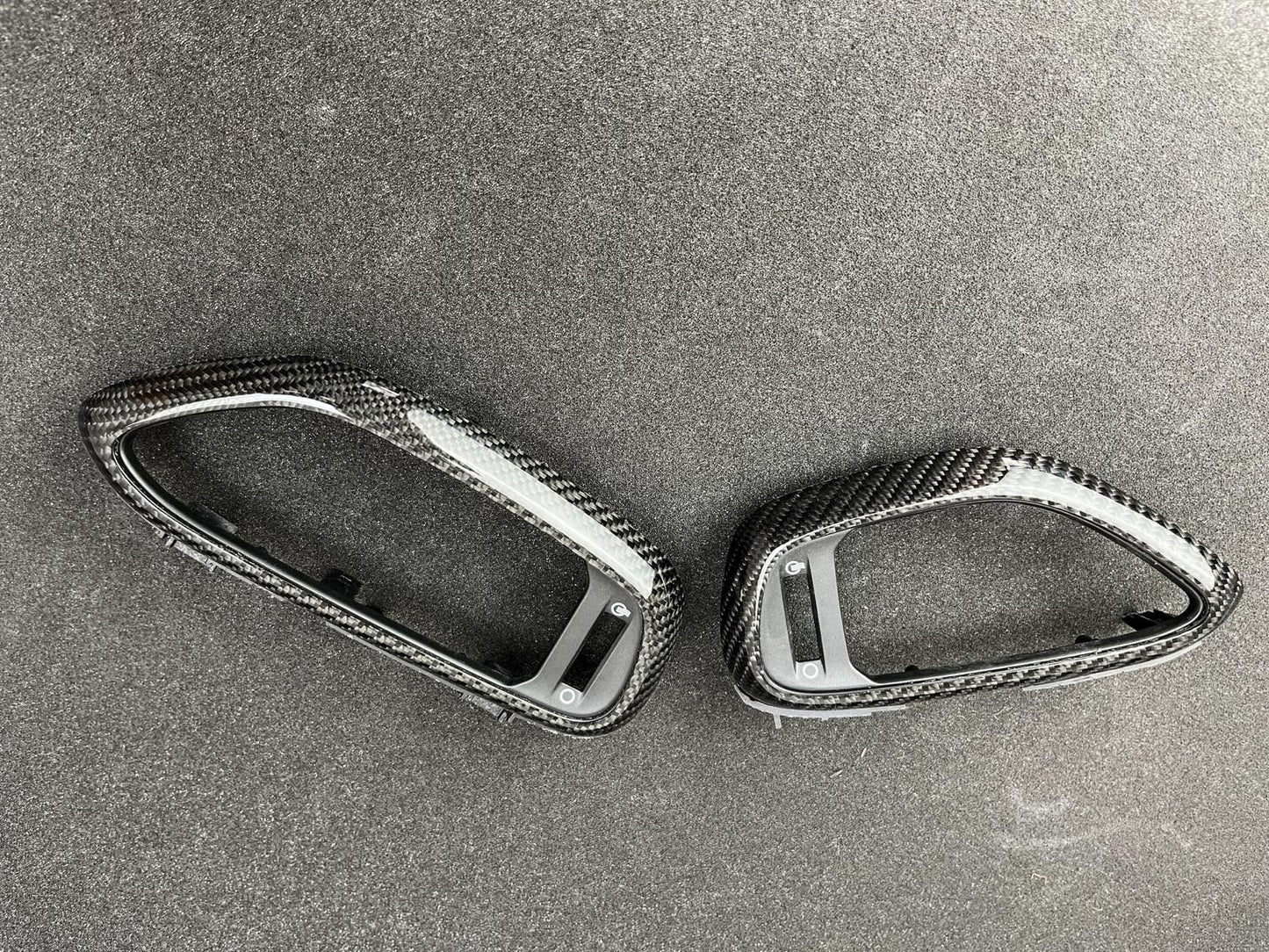 WST-Carbon Echtcarbon Cover Lüftungsdüsen Hyundai I30N PDE