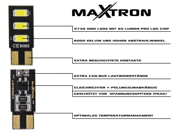 B-Ware | MaXtron® SMD LED Innenraumbeleuchtung für Kia ProCeed GT CD mit Panoramadach