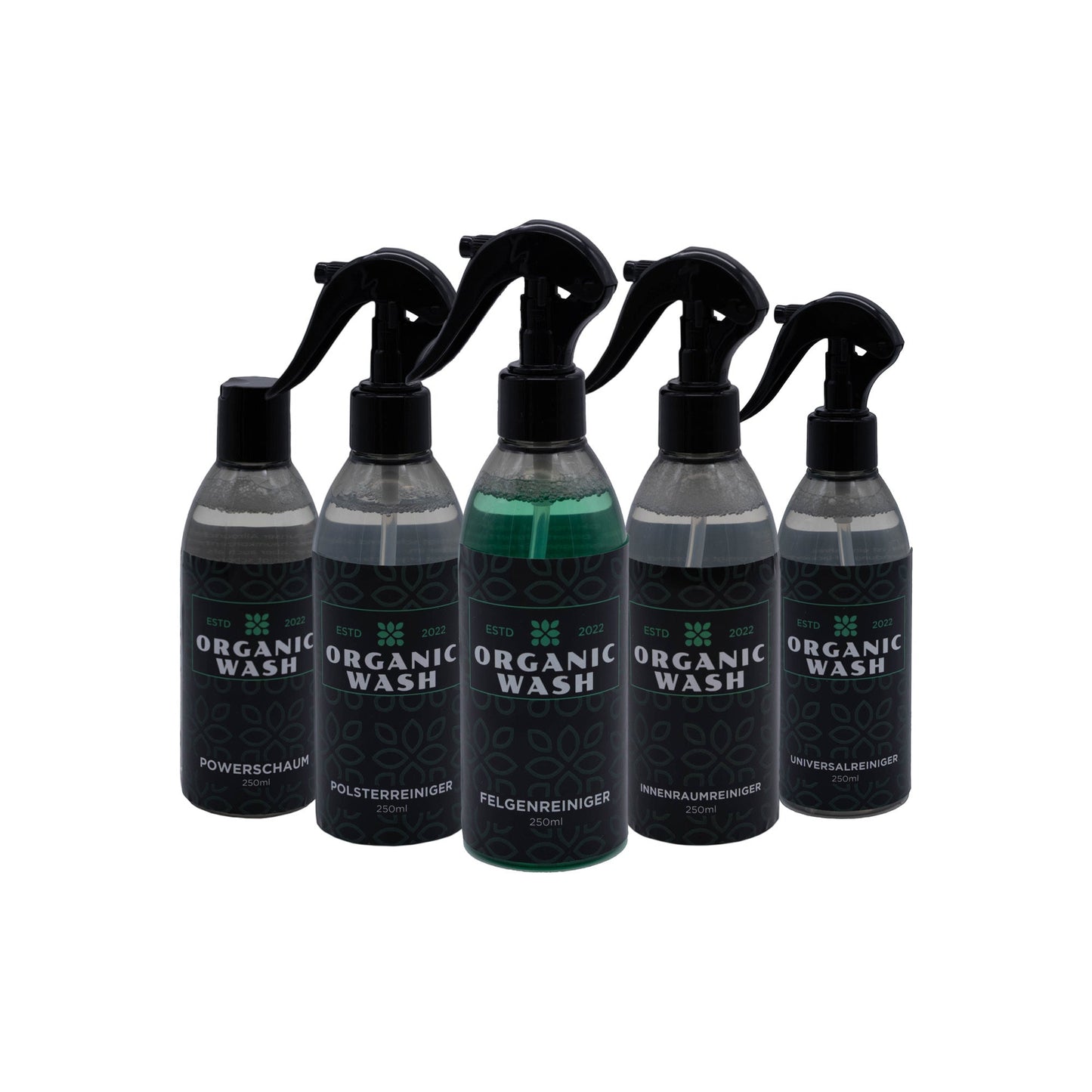 OrganicWash 5er Komplett-Set 250ml