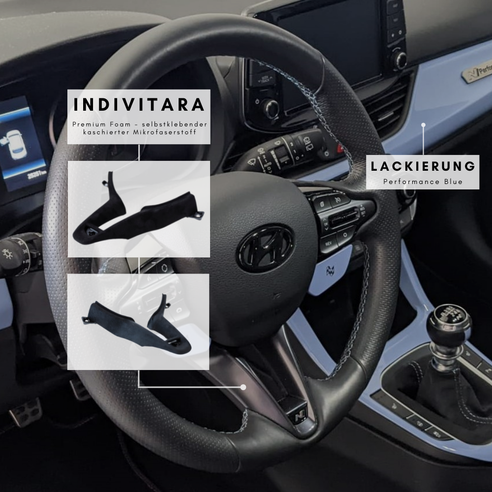 Hyundai I20 N/I30 N/Kona N Lenkradspangen CoverHub Konfigurator