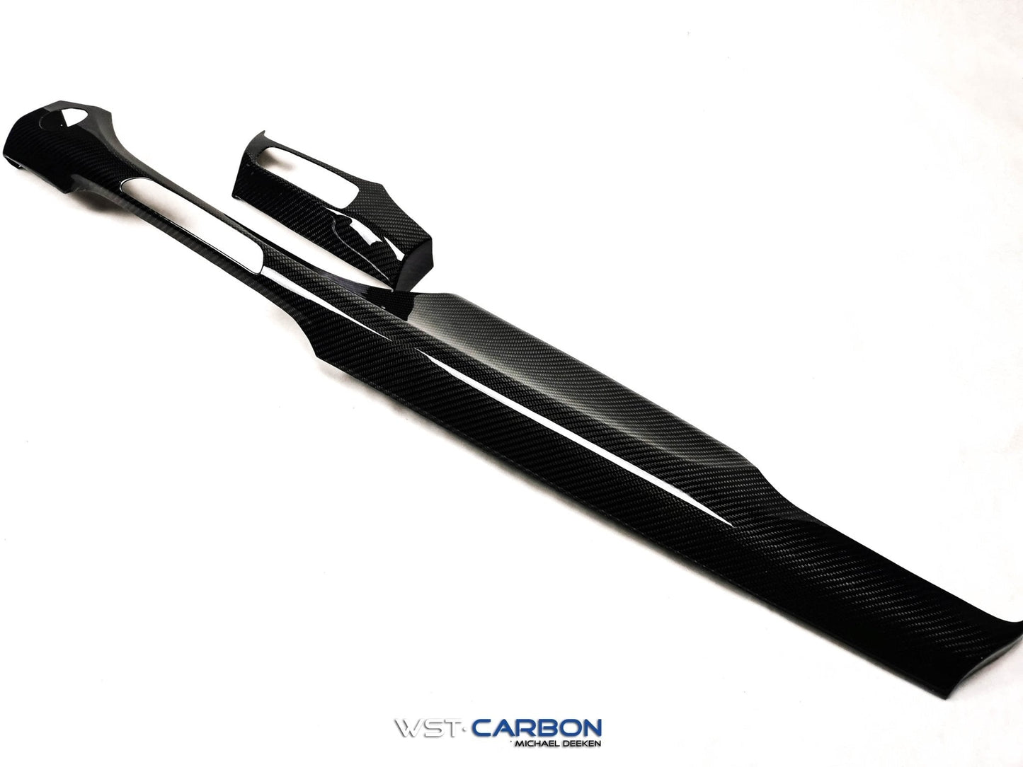 Echtcarbon Cover für Armaturenbrettleisten Set 2-teilig