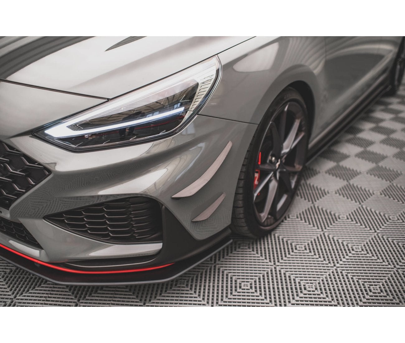 Stoßstangenflügel vorne (Canards) Hyundai I30 N Hatchback/Fastback Mk3 Facelift - Nthusiastic