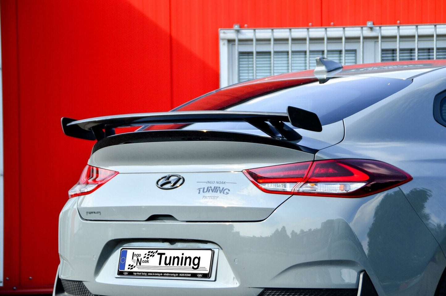 Ingo Noak Tuning Heckspoiler für die Heckklappe für Hyundai i30 N Fastback (2018-)