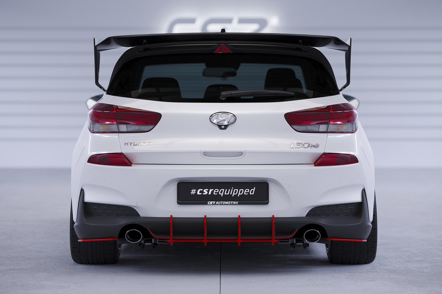 CSR Racing Diffusor/Heckansatz für Hyundai i30 N (2017-2019) Hatchback | HA330