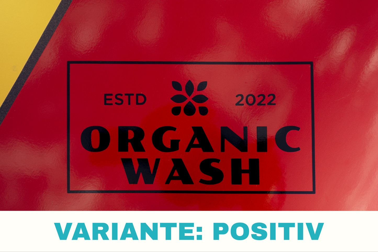 Sticker "OrganicWash"