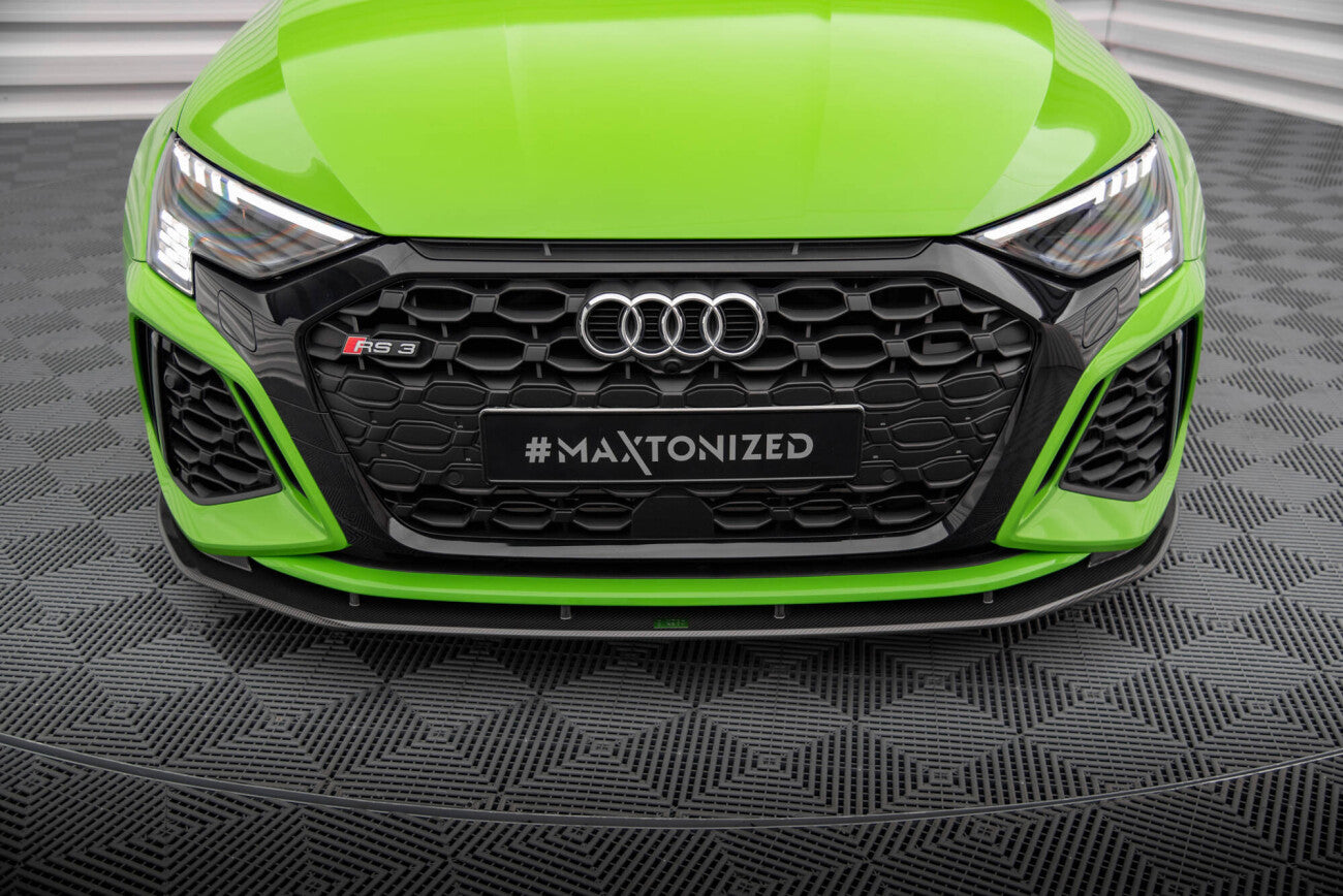 Maxton Design Carbon Fiber Front Splitter für Audi RS3 (8Y) (2020-)