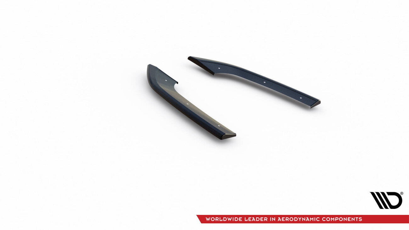 Maxton Design Carbon Fiber Heck Ansatz Flaps Diffusor für Audi RS3 Limousine (8Y) (2020-)