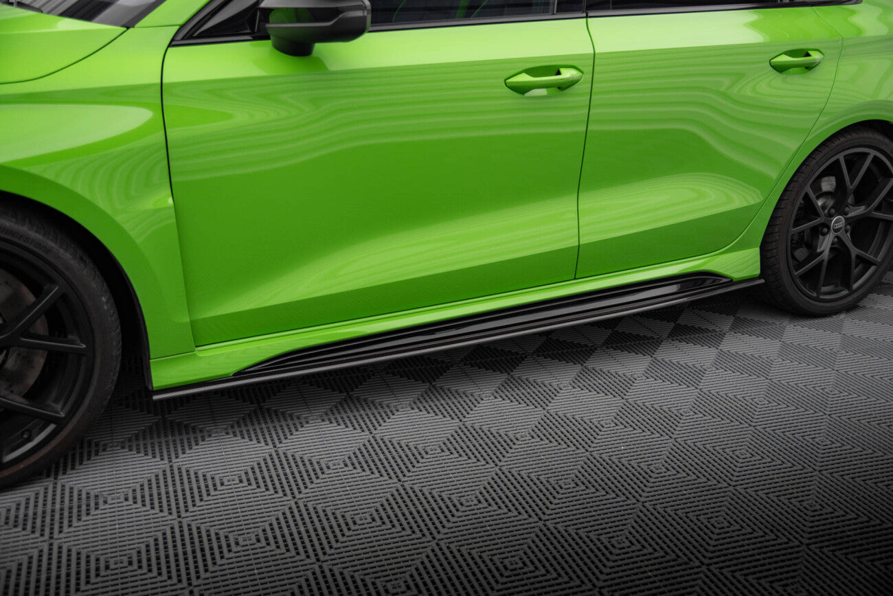 Maxton Design Carbon Fiber Seitenschweller für Audi RS3 Limousine 8Y
