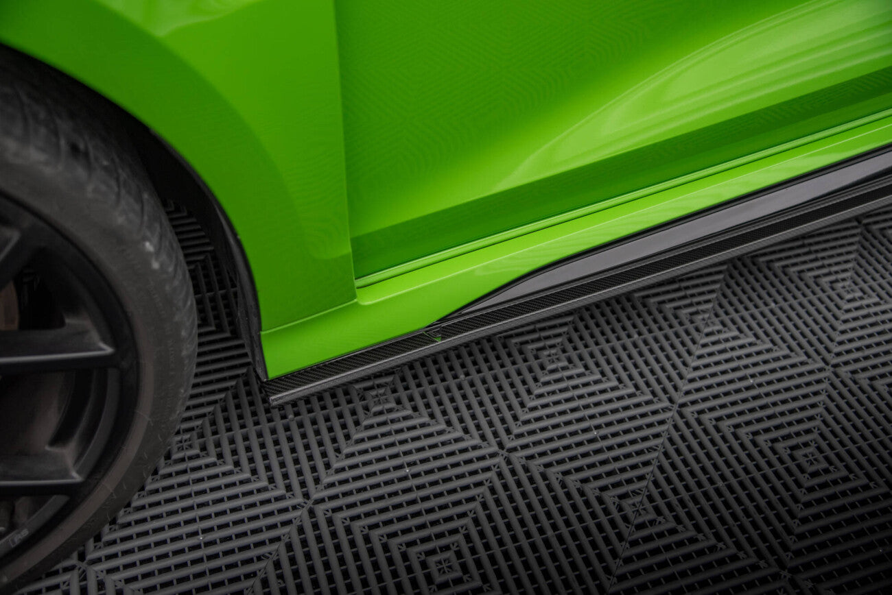 Maxton Design Carbon Fiber Seitenschweller für Audi RS3 Limousine 8Y