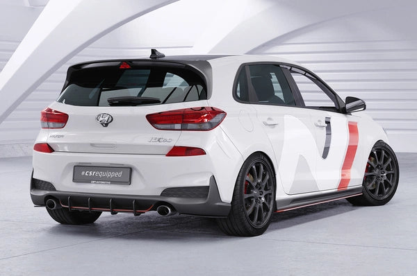 CSR Racing Diffusor/Heckansatz für Hyundai i30 N (2017-2019) Hatchback | mittig | HA331