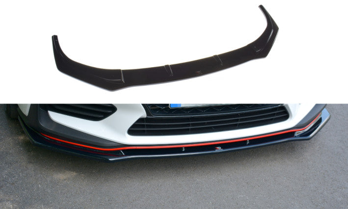 Maxton Design Cup Spoilerlippe Front Ansatz Hyundai i30 N (2017-2019) | V.1