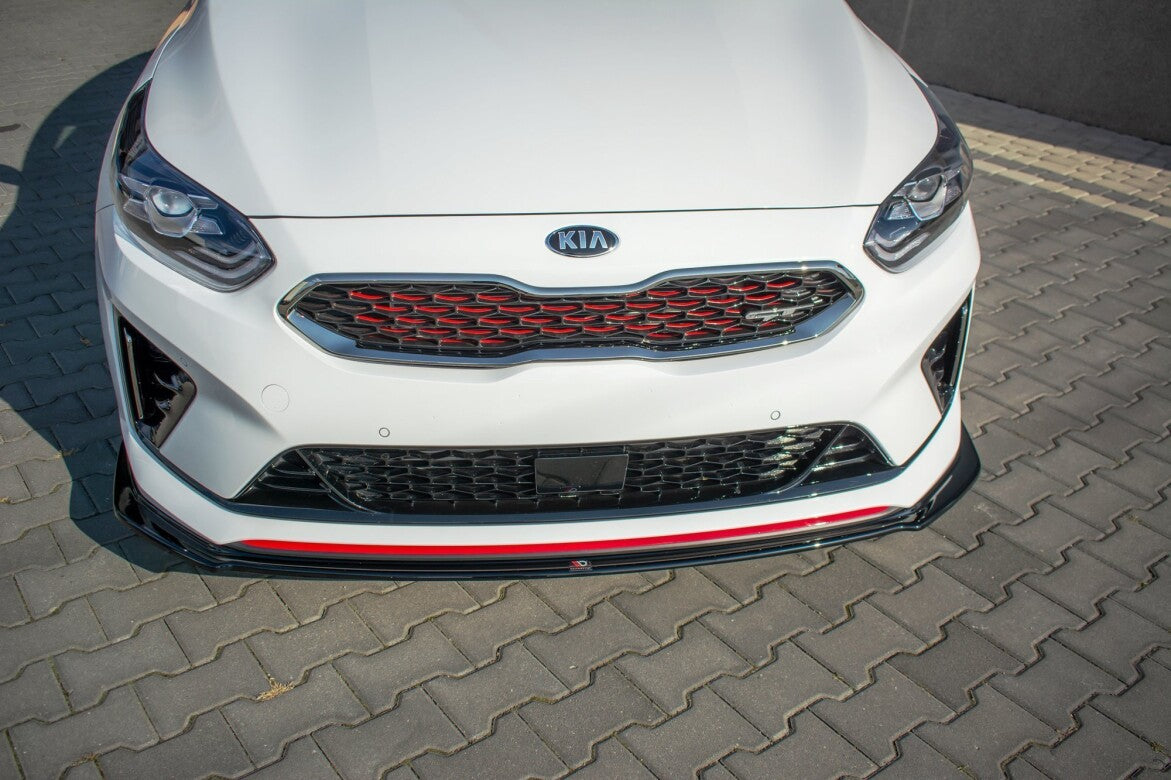Maxton Design Cup Spoilerlippe Front Ansatz für Kia ProCeed GT (2018-) | V1