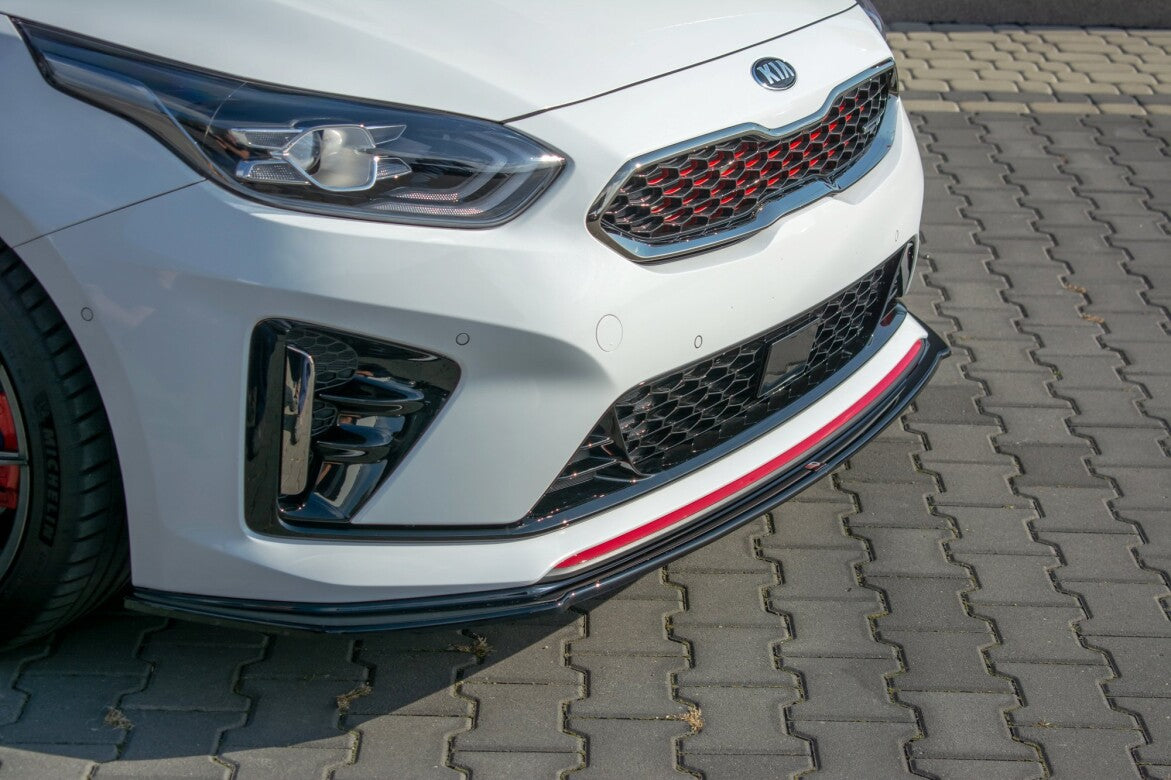 Maxton Design Cup Spoilerlippe Front Ansatz für Kia ProCeed GT (2018-) | V1