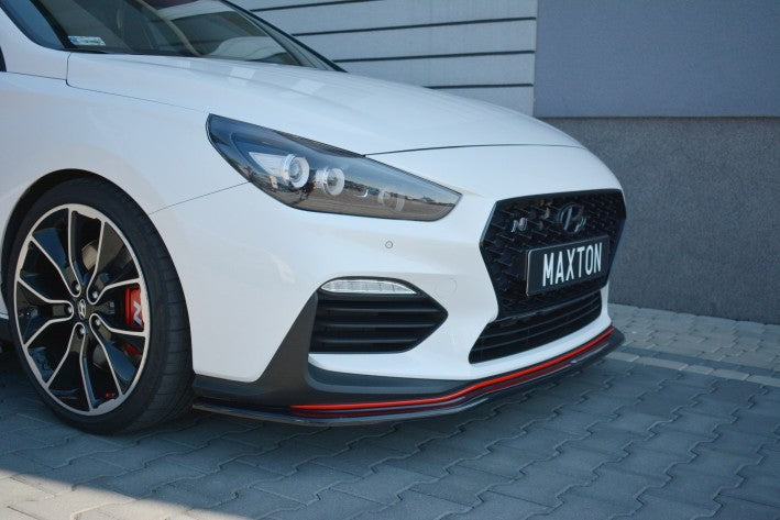 Maxton Design Cup Spoilerlippe Front Ansatz Hyundai i30 N (2017-2019) inkl. Fastback | V.2