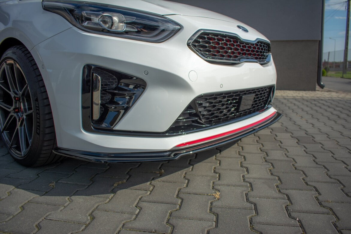 Maxton Design Cup Spoilerlippe Front Ansatz für Kia ProCeed GT (2018-) | V2