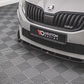 Maxton Design Cup Spoilerlippe Front Ansatz V.2 für Skoda Octavia RS Mk3 Facelift (2016-2019)