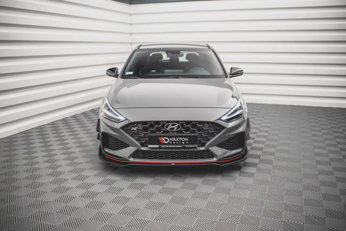 Maxton Design Cup Spoilerlippe Front Ansatz Hyundai i30 N Facelift (2020-) inkl. Fastback | V.3