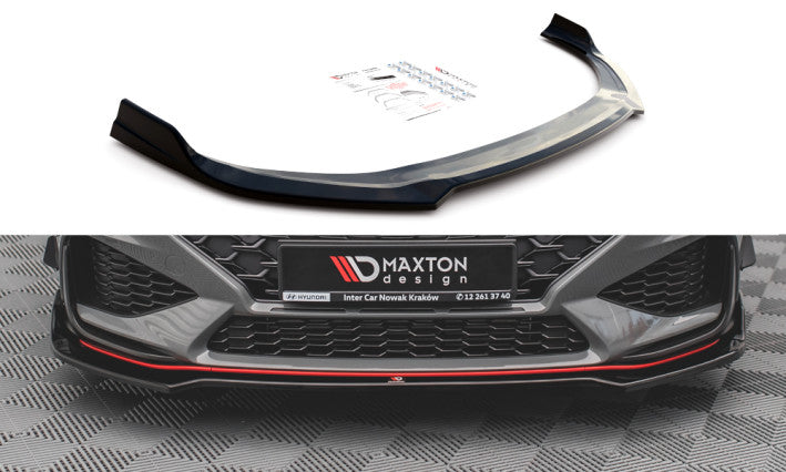 Maxton Design Cup Spoilerlippe Front Ansatz Hyundai i30 N Facelift (2020-) inkl. Fastback | V.3