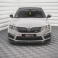 Maxton Design Cup Spoilerlippe Front Ansatz V.3 für Skoda Octavia III RS Facelift (2016-2019)