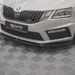 Maxton Design Cup Spoilerlippe Front Ansatz V.3 für Skoda Octavia III RS Facelift (2016-2019)