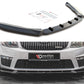 Maxton Design Cup Spoilerlippe Front Ansatz V.3 für Skoda Octavia RS Mk3 (2013-2016)