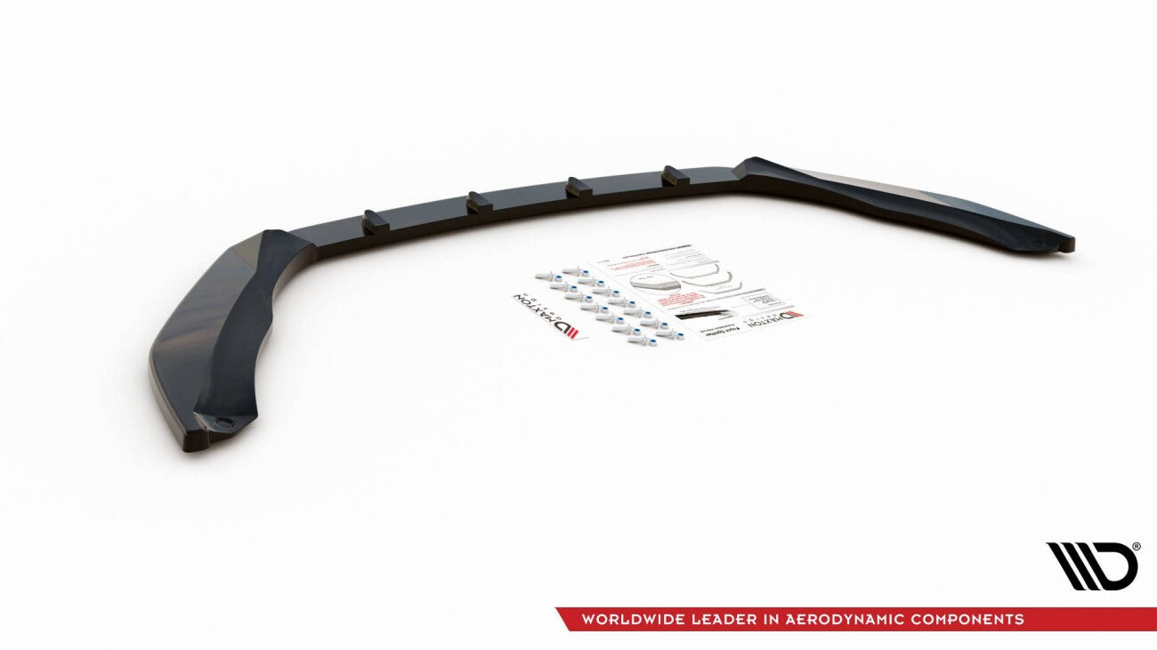 Maxton Design Cup Spoilerlippe Front Ansatz V.3 für Skoda Octavia RS Mk3 (2013-2016)