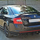 Maxton Design Heck Ansatz Diffusor Heckschürze für Skoda OCTAVIA III RS inkl. Facelift (2013-2019)