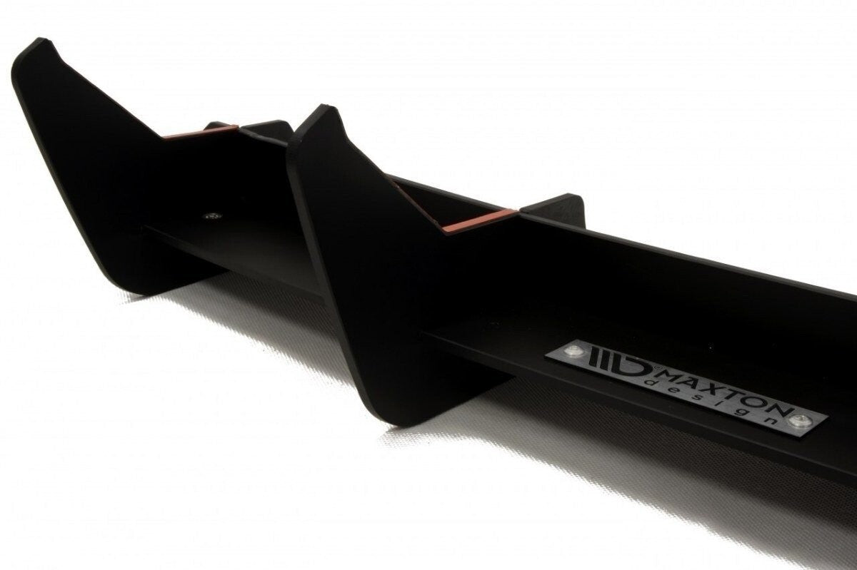 Maxton Design Heck Ansatz Diffusor Heckschürze für Skoda OCTAVIA III RS inkl. Facelift (2013-2019)
