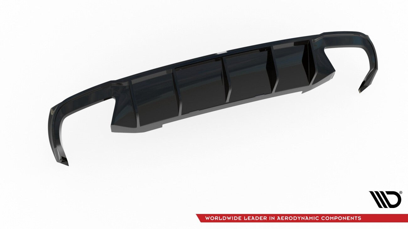 Maxton Design Heck Ansatz Diffusor V.2 für Skoda OCTAVIA III RS inkl. Facelift (2013-2019)