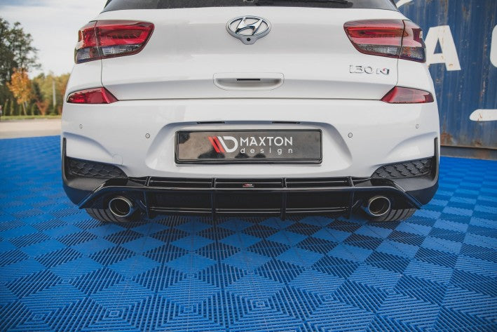 Maxton Design Heck Ansatz Diffusor Hyundai i30 N Hatchback (2017-2019) | V.3