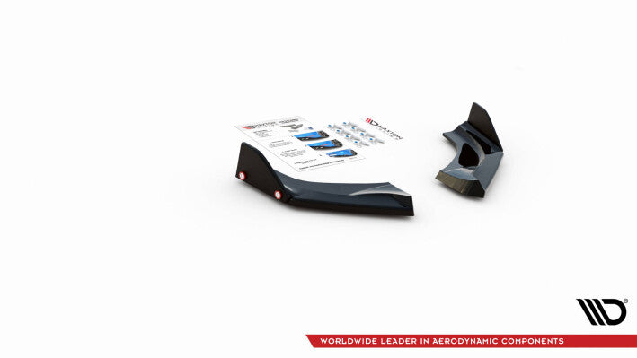 Maxton Design Heck Ansatz Flaps Diffusor Hyundai i30 N Facelift (2020-) | V.1 + Wings