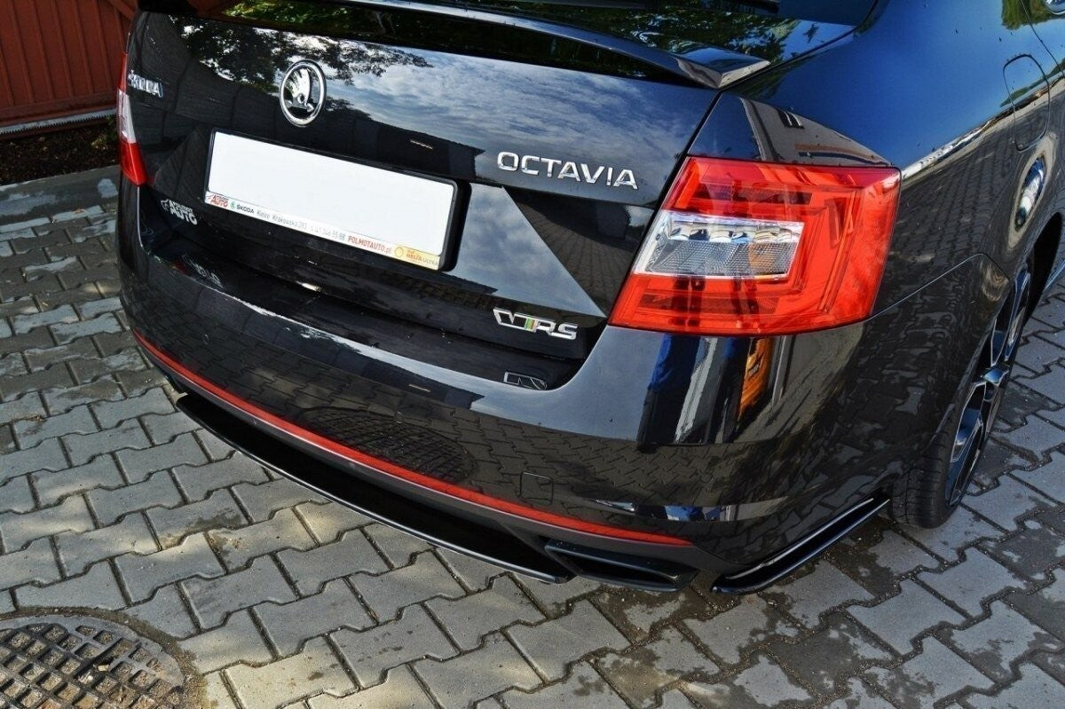 Maxton Design Heck Ansatz Flaps für Skoda OCTAVIA III RS inkl. Facelift (2013-2019)