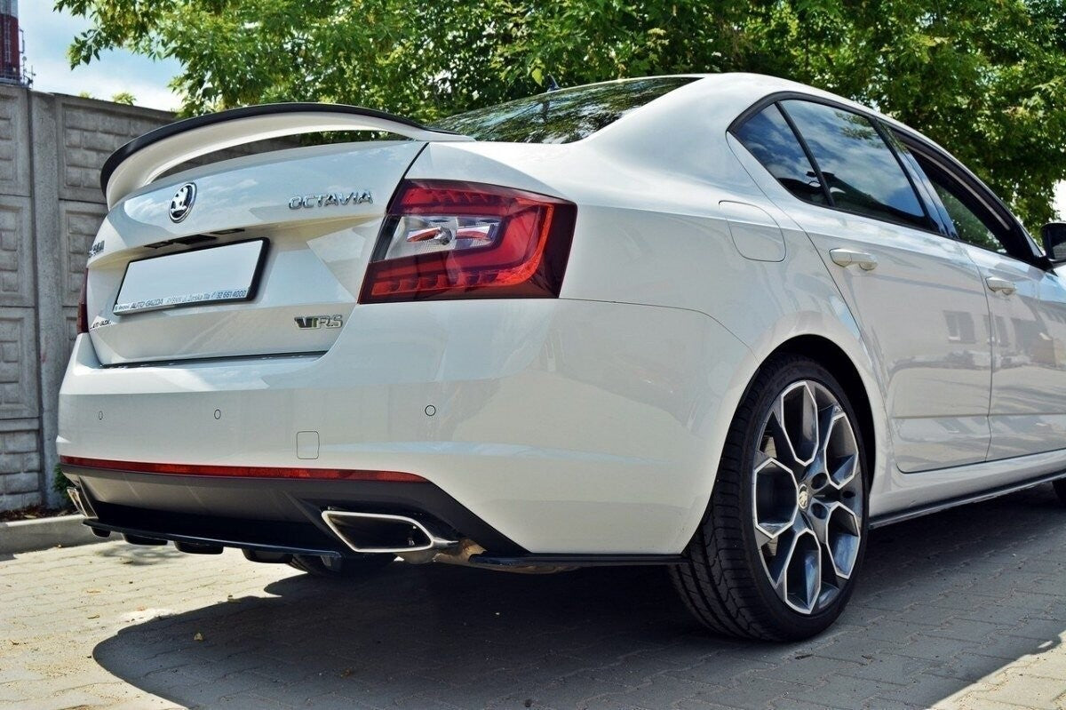 Maxton Design Heck Ansatz Flaps für Skoda OCTAVIA III RS inkl. Facelift (2013-2019)