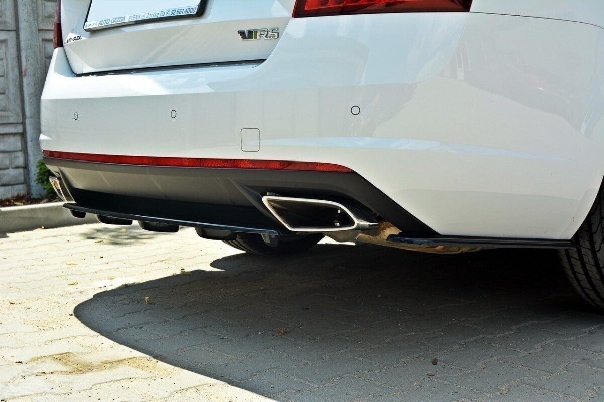 Maxton Design Heck Ansatz Flaps für Skoda OCTAVIA III RS inkl. Facelift (2013-2019)