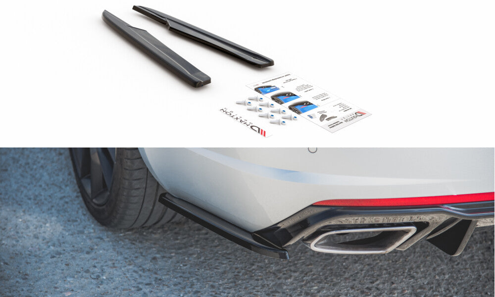 Maxton Design Heck Ansatz Flaps V.2 für Skoda OCTAVIA III RS inkl. Facelift (2013-2019)