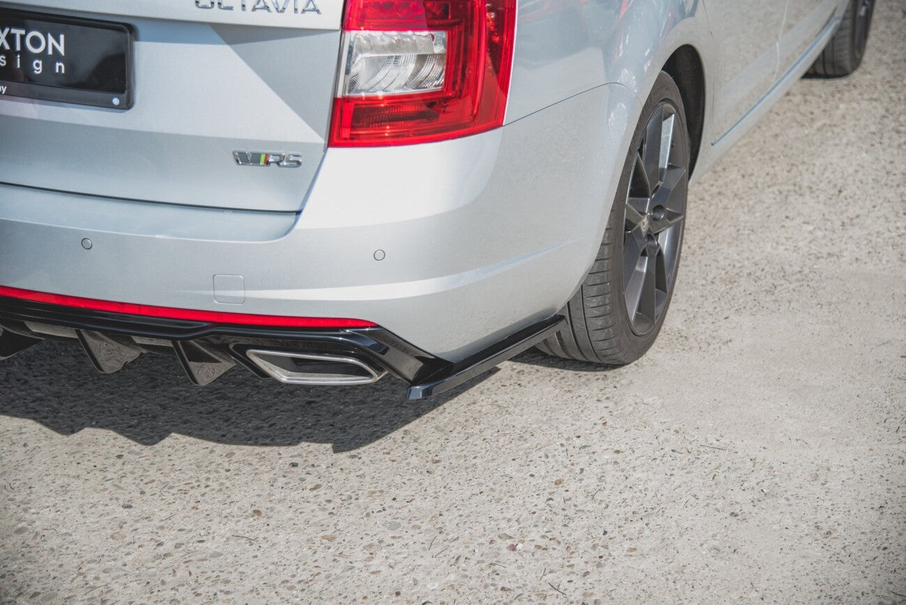 Maxton Design Heck Ansatz Flaps V.2 für Skoda OCTAVIA III RS inkl. Facelift (2013-2019)