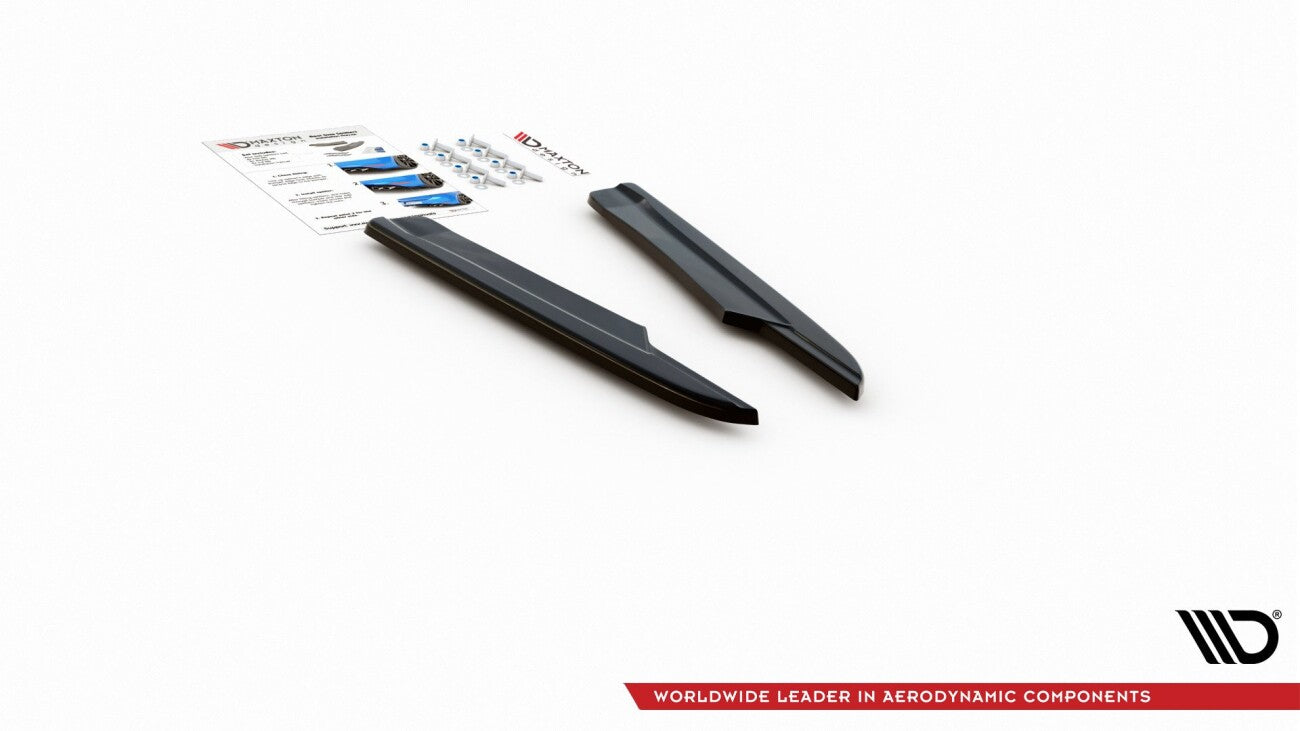 Maxton Design Heck Ansatz Flaps V.2 für Skoda OCTAVIA III RS inkl. Facelift (2013-2019)