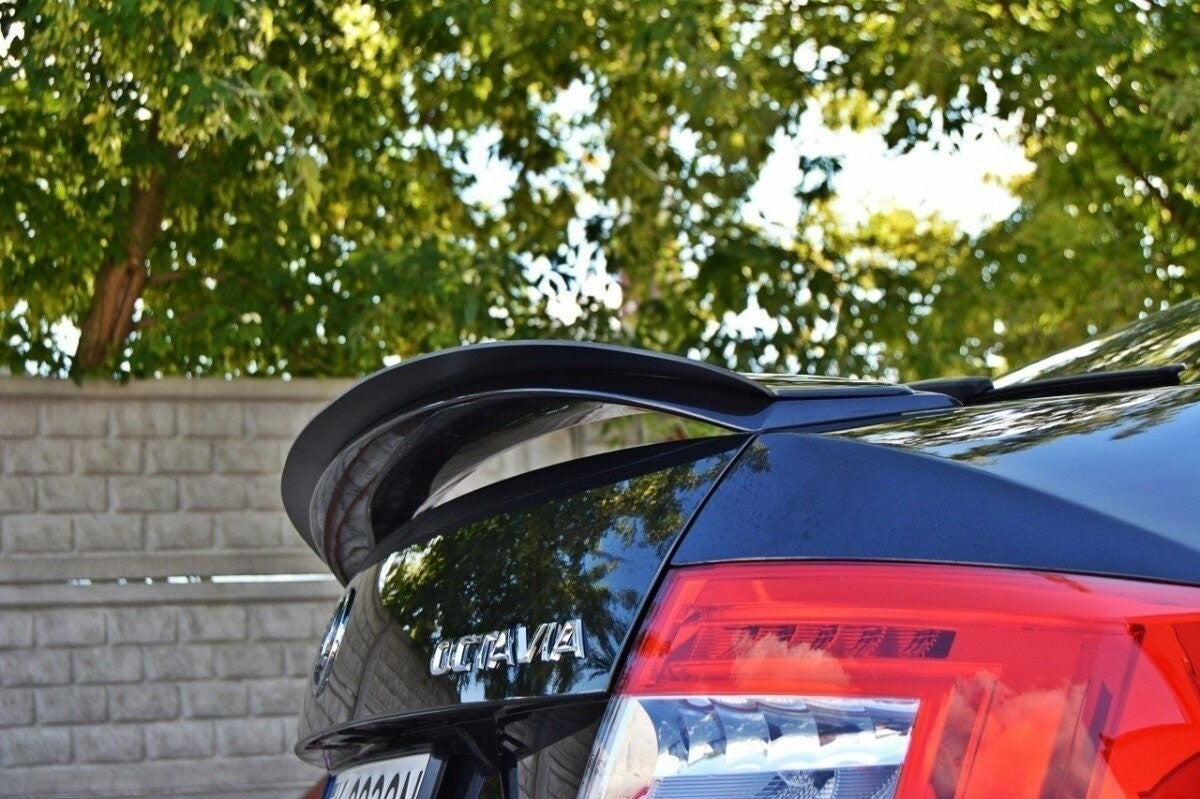 Maxton Design Heckspoiler Aufsatz-Abrisskante für Skoda OCTAVIA III RS inkl. Facelift (2013-2019)