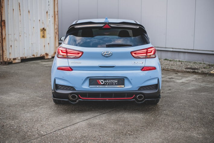 Maxton Design Mittlerer Cup Diffusor Heck Ansatz Hyundai i30 N (2017-2019) | DTM Look