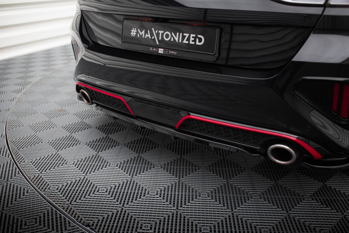 Maxton Design Heck Ansatz Diffusor DTM Look für Kia Ceed GT (2022-)