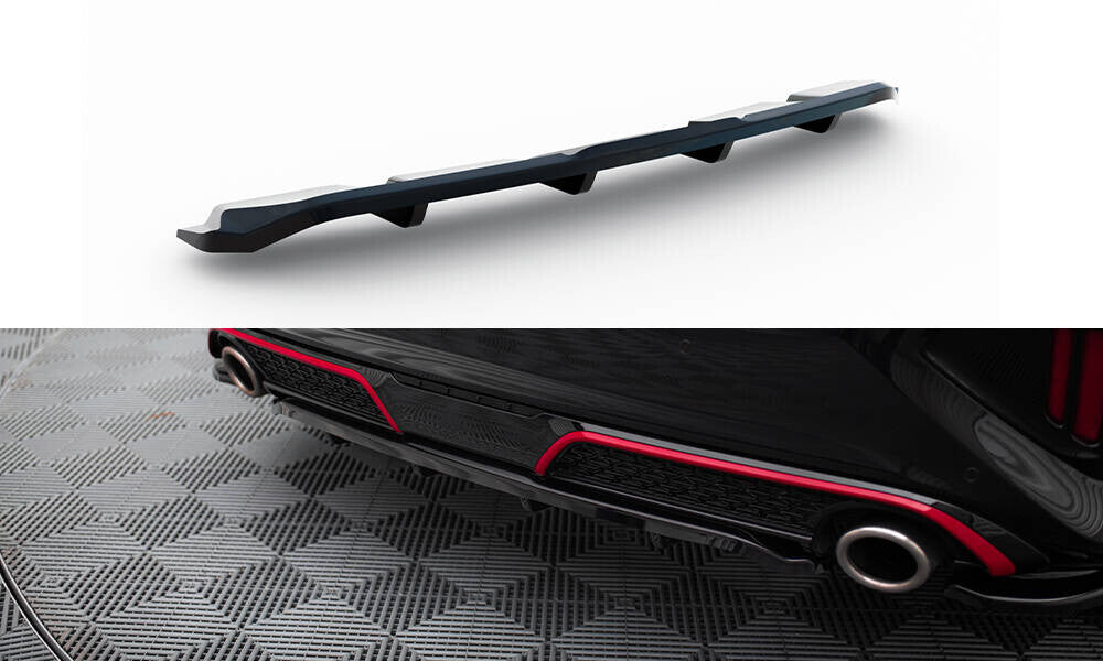 Maxton Design Heck Ansatz Diffusor DTM Look für Kia Ceed GT (2022-)