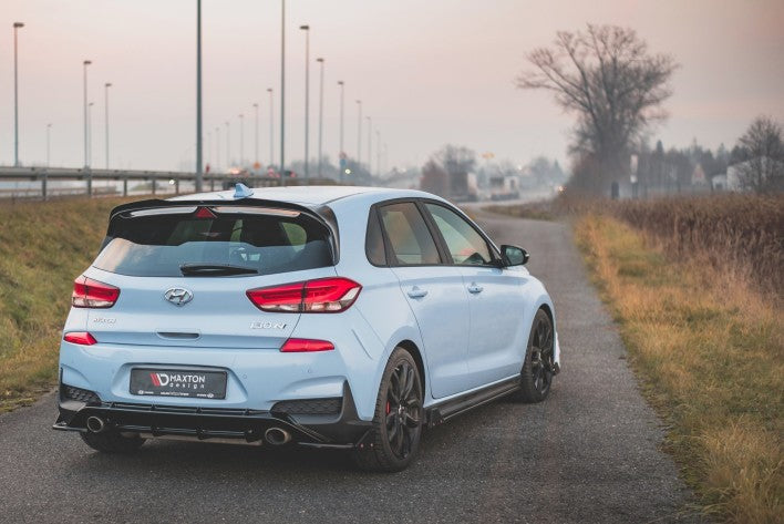 Maxton Design Seitenschweller Ansatz Cup Leisten Hyundai i30 N (2017-2019) inkl. Fastback | V.5 + Flaps