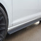 Maxton Design Seitenschweller Ansatz Cup Leisten (breit) für VW Golf 7 GTI inkl. Facelift (2014-2021)