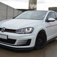 Maxton Design Seitenschweller Ansatz Cup Leisten (breit) für VW Golf 7 GTI inkl. Facelift (2014-2021)