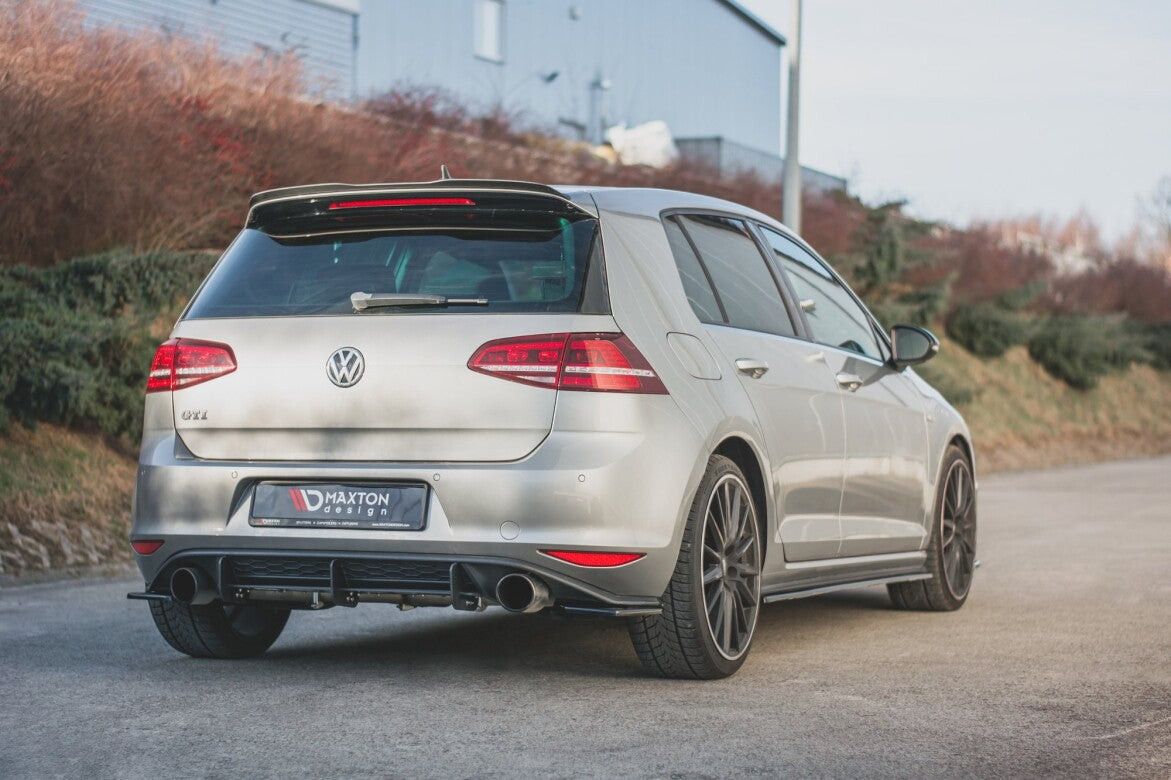 Maxton Design Seitenschweller Ansatz Cup Leisten für VW Golf 7 GTI Facelift (2017-2021) | V2