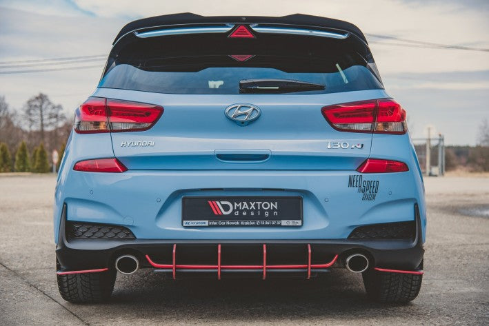 Maxton Design Street Pro Heck Ansatz Flaps Diffusor Hyundai i30 N (2017-2019)