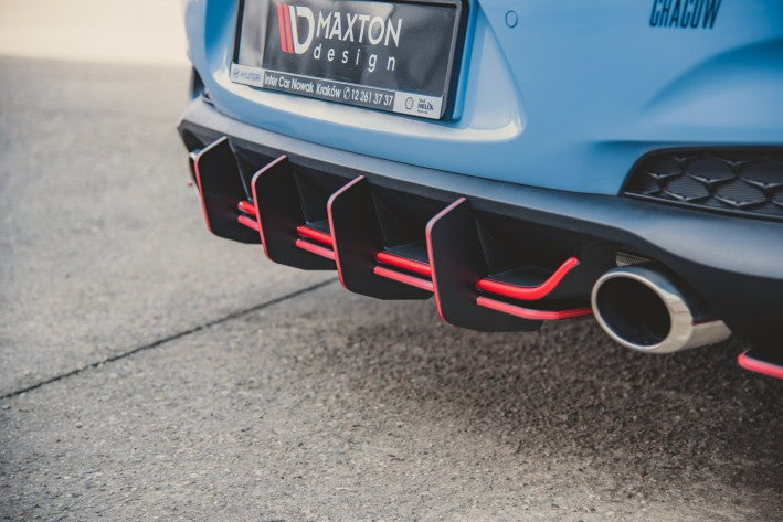 Maxton Design Street Pro Heckschürze Hyundai i30 N (2017-2019) | V.2