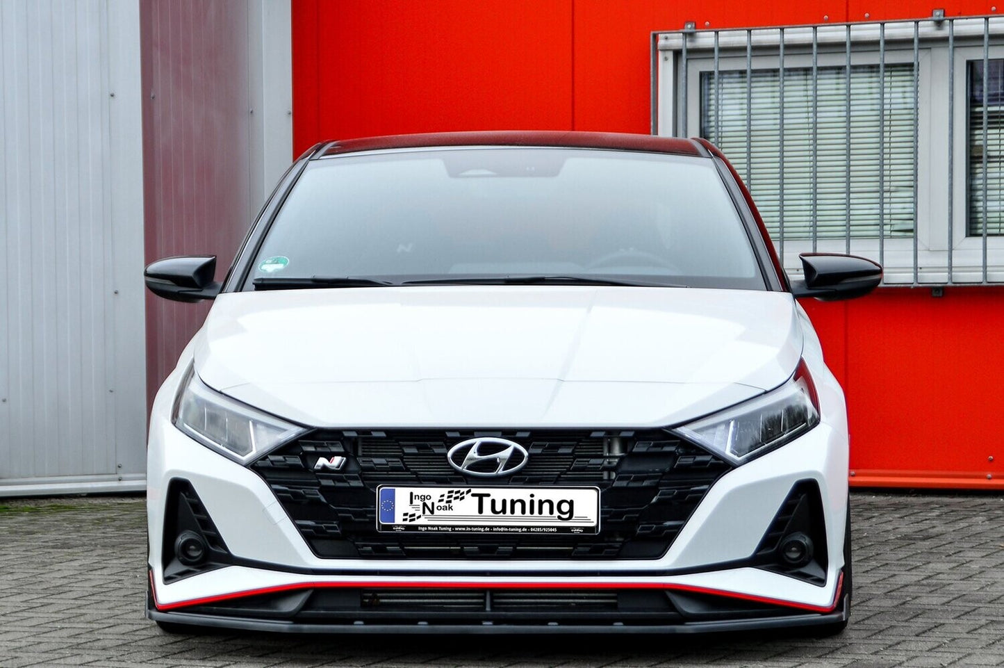 Ingo Noak Tuning Cup Frontspoilerlippe Hyundai i20 N Performance (21-) | mit/ohne Wing