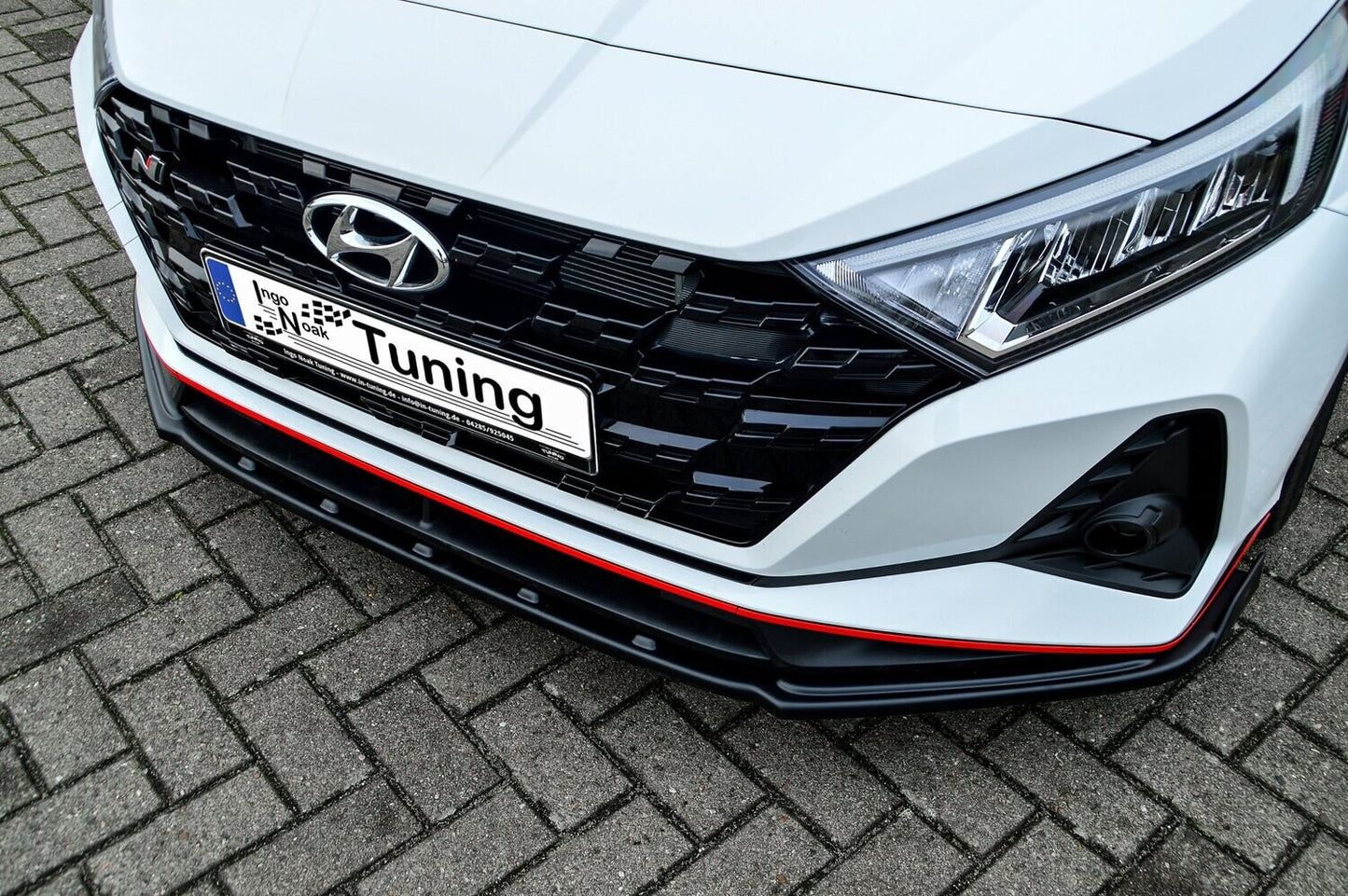 Ingo Noak Tuning Cup Frontspoilerlippe Hyundai i20 N Performance (21-) | mit/ohne Wing