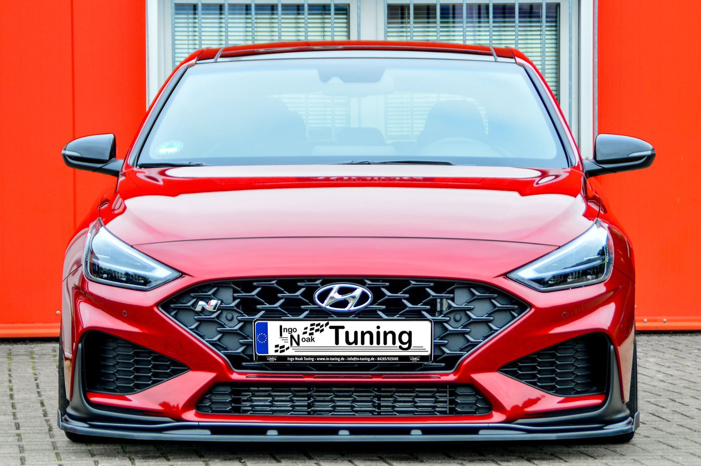 Ingo Noak Tuning Cup Frontspoilerlippe i30 N Facelift (21-)/i30 N Performance Facelift (21-) | mit/ohne Wing